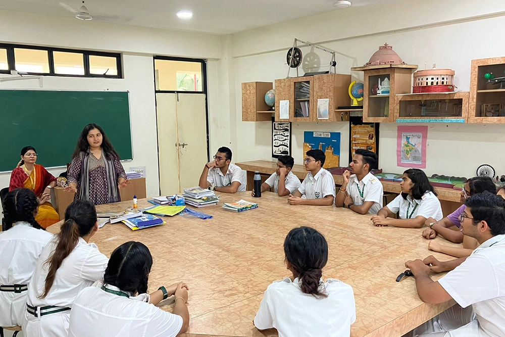 Inner Circle Session for Class 12 Students by DPS Kolar Alumni 03