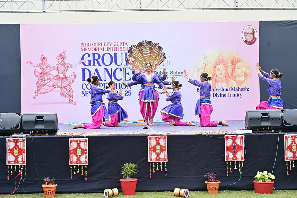 Shri Gurudev Gupta Memorial Inter School Group Dance Competition 2025 12