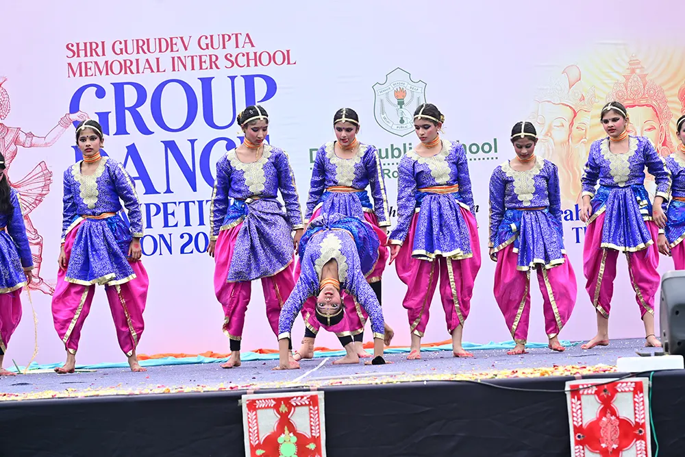 Shri Gurudev Gupta Memorial Inter School Group Dance Competition 2025 13