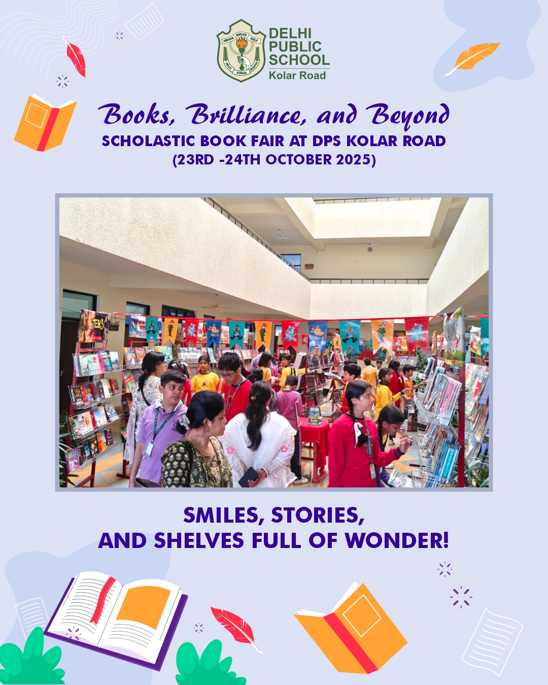 Scholastic Book Fair at DPS Kolar Road-2