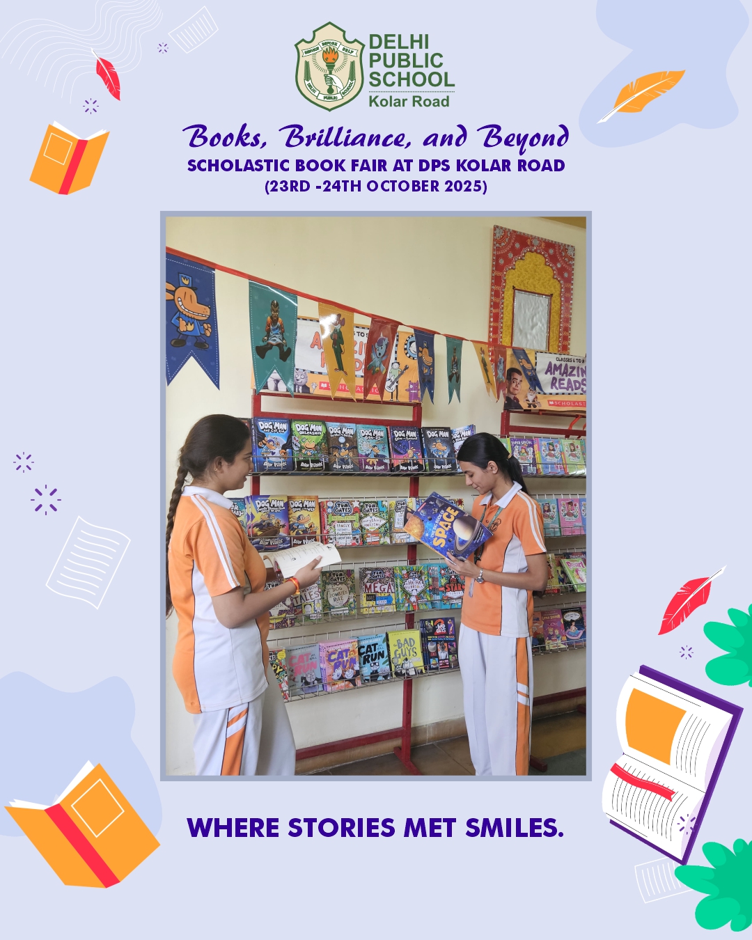 Scholastic Book Fair at DPS Kolar Road-3