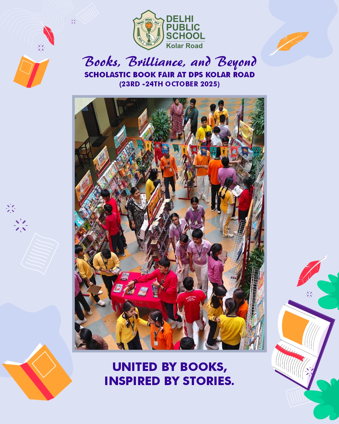 Scholastic Book Fair at DPS Kolar Road-4