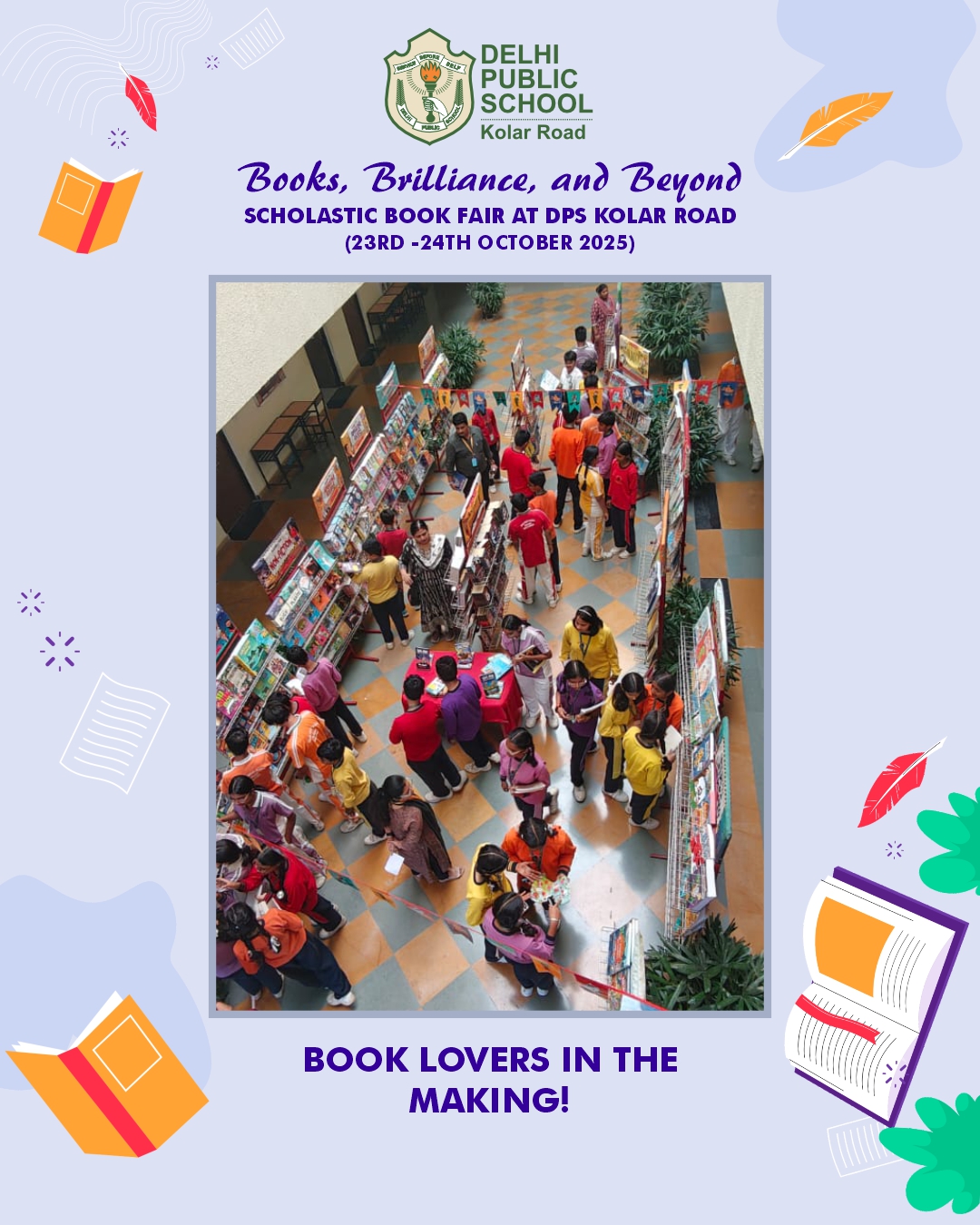 Scholastic Book Fair at DPS Kolar Road-5