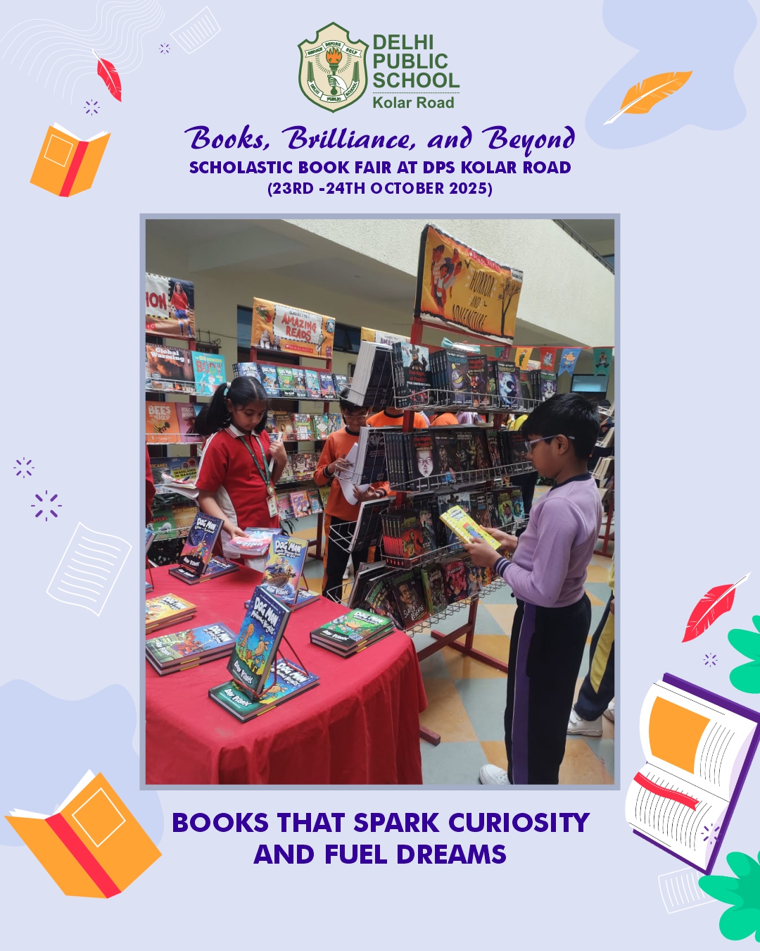 Scholastic Book Fair at DPS Kolar Road-6