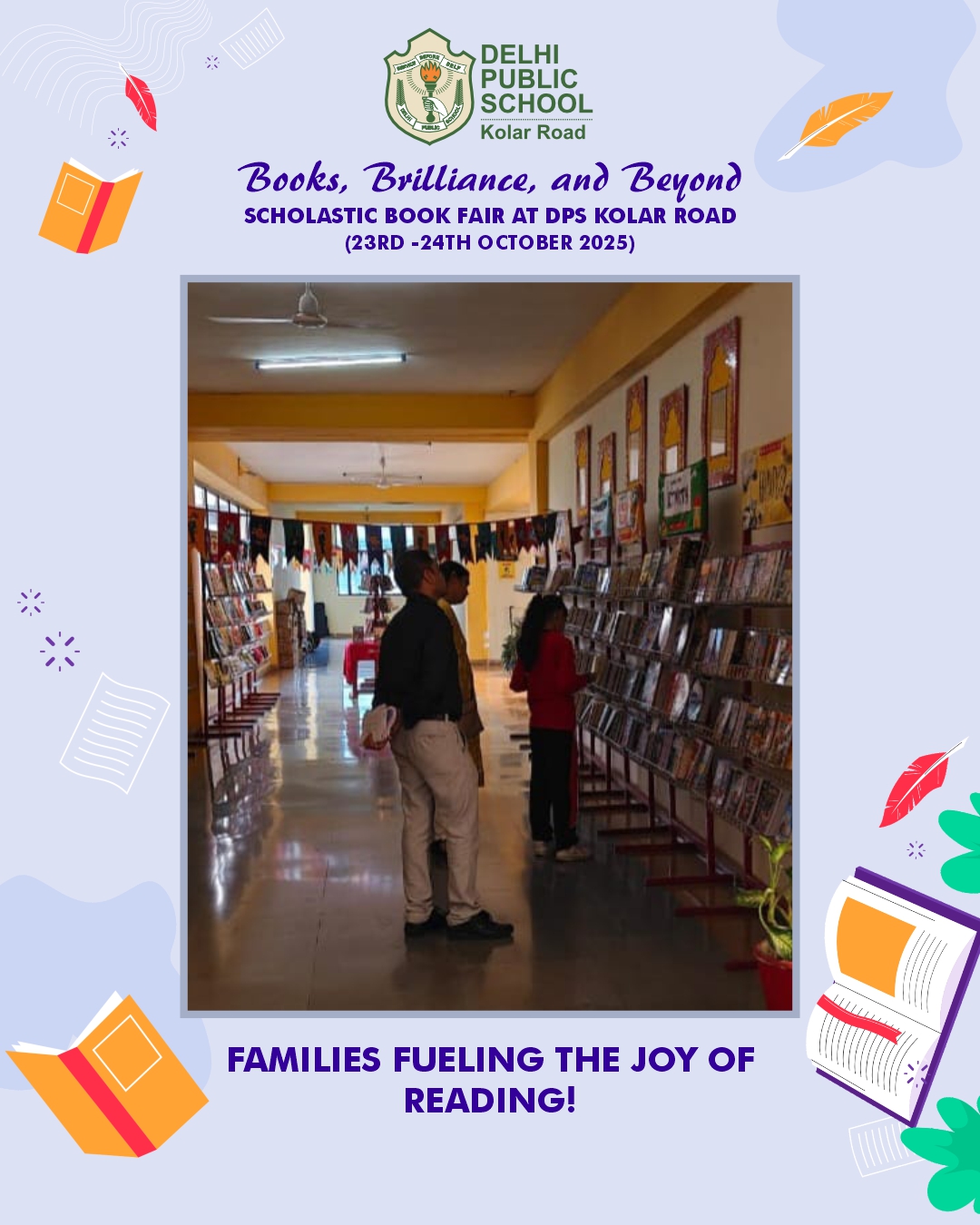 Scholastic Book Fair at DPS Kolar Road-7