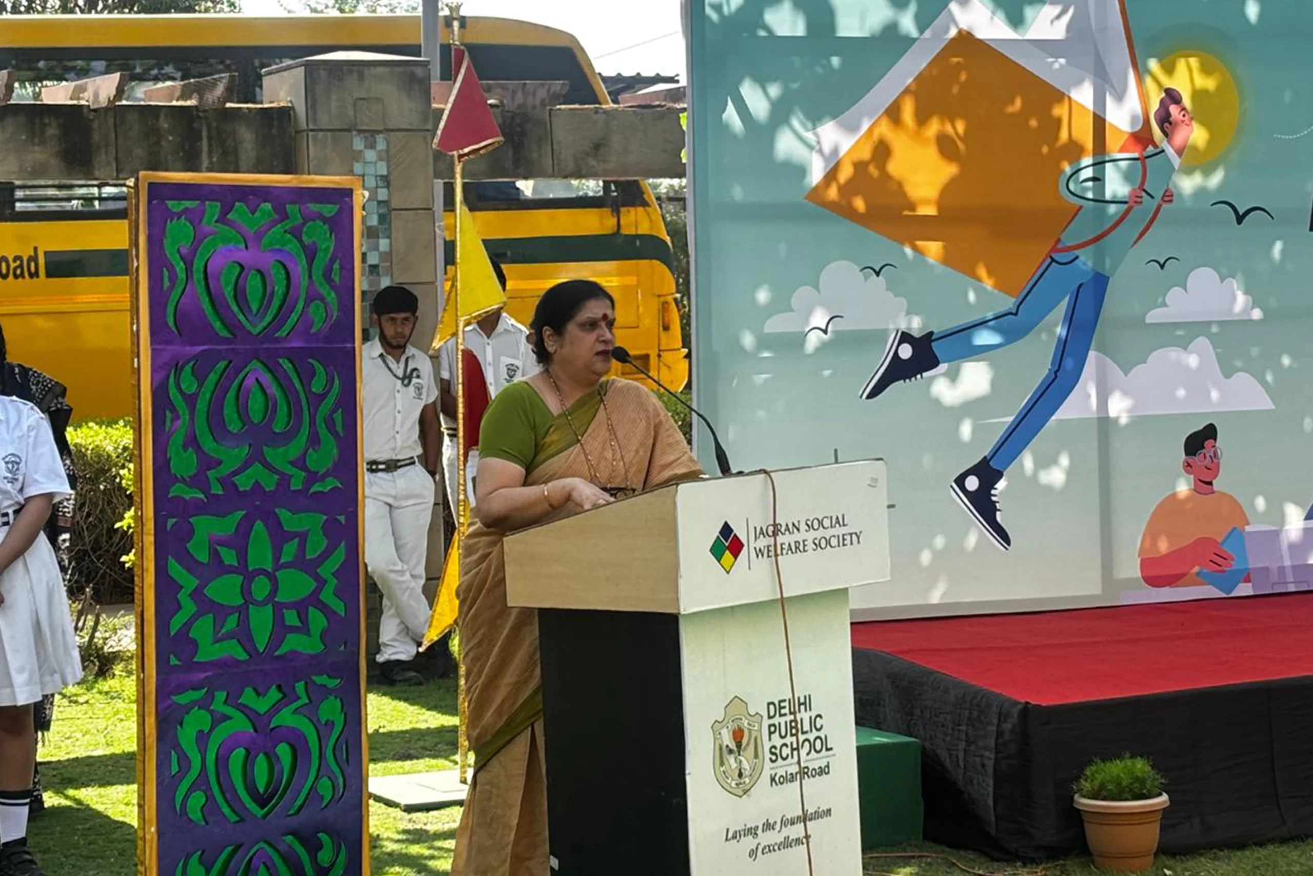 Welcome Assembly at DPS Kolar Road for Classes X and XII 2026 01