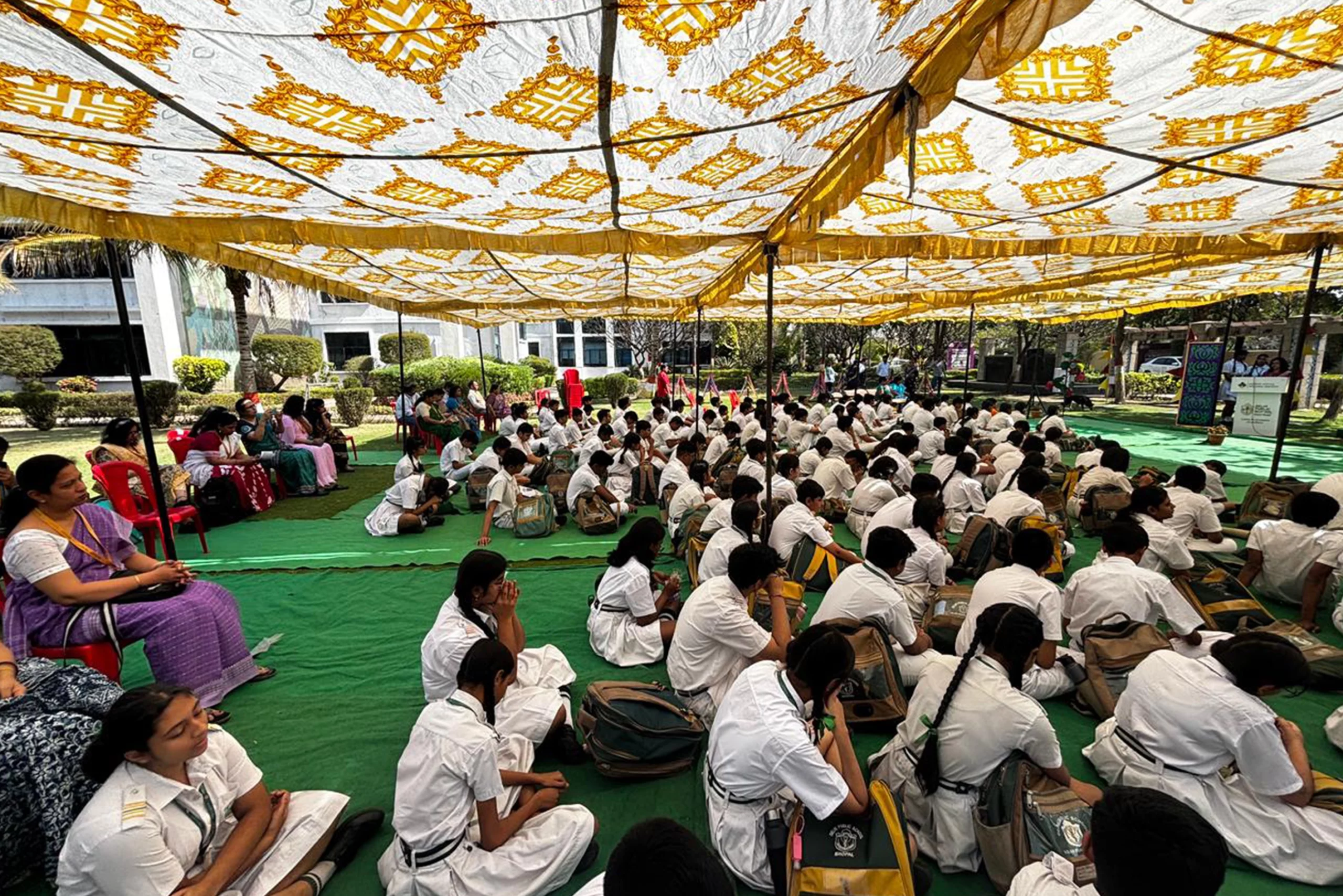 Welcome Assembly at DPS Kolar Road for Classes X and XII 2026 02