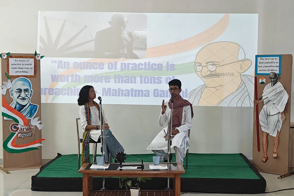 Gandhi Jayanti Assembly 03