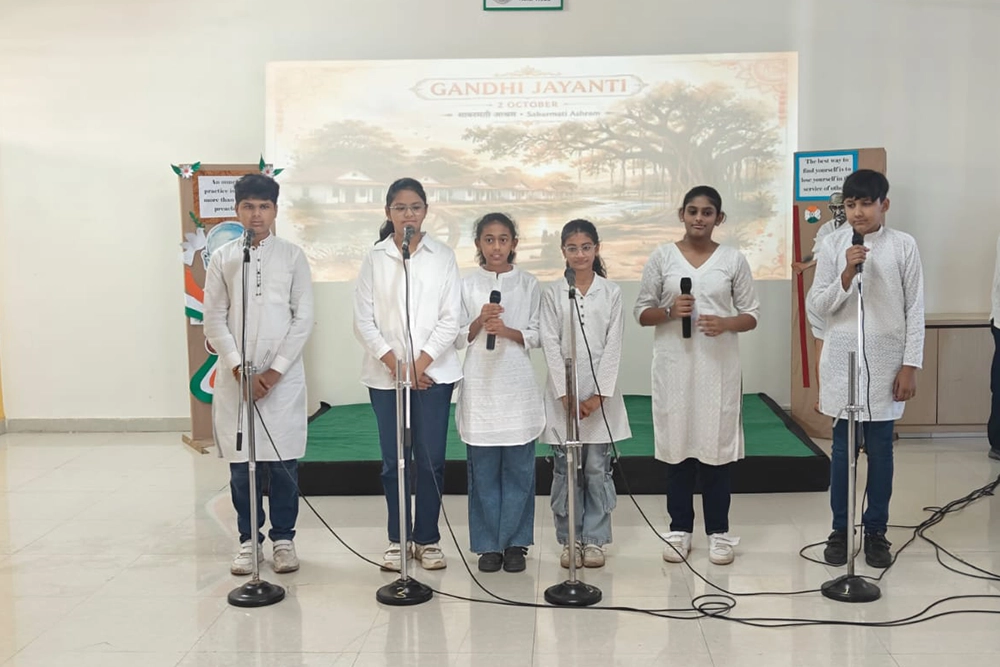 Gandhi Jayanti Assembly 04