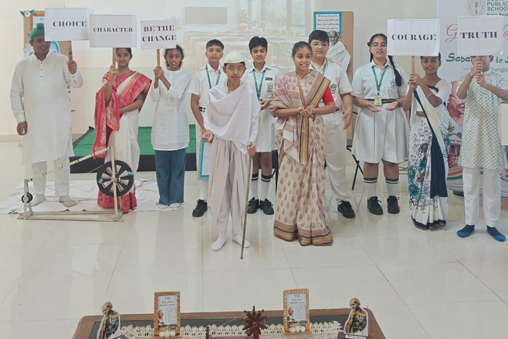 Gandhi Jayanti Assembly 05