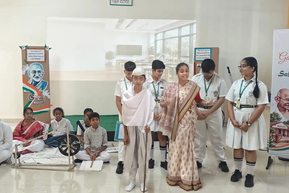 Gandhi Jayanti Assembly 06